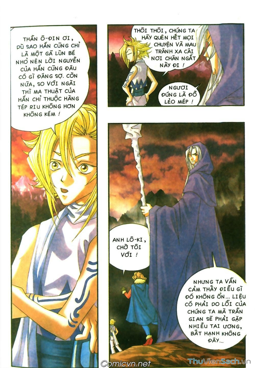 Truyện Tranh Thần Thoại Bắc Âu - Thế Giới Các Vị Thần trang 2