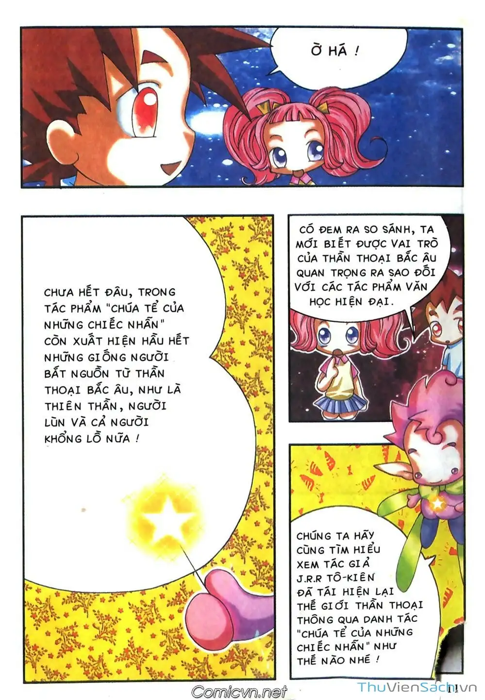 Truyện Tranh Thần Thoại Bắc Âu - Thế Giới Các Vị Thần trang 2