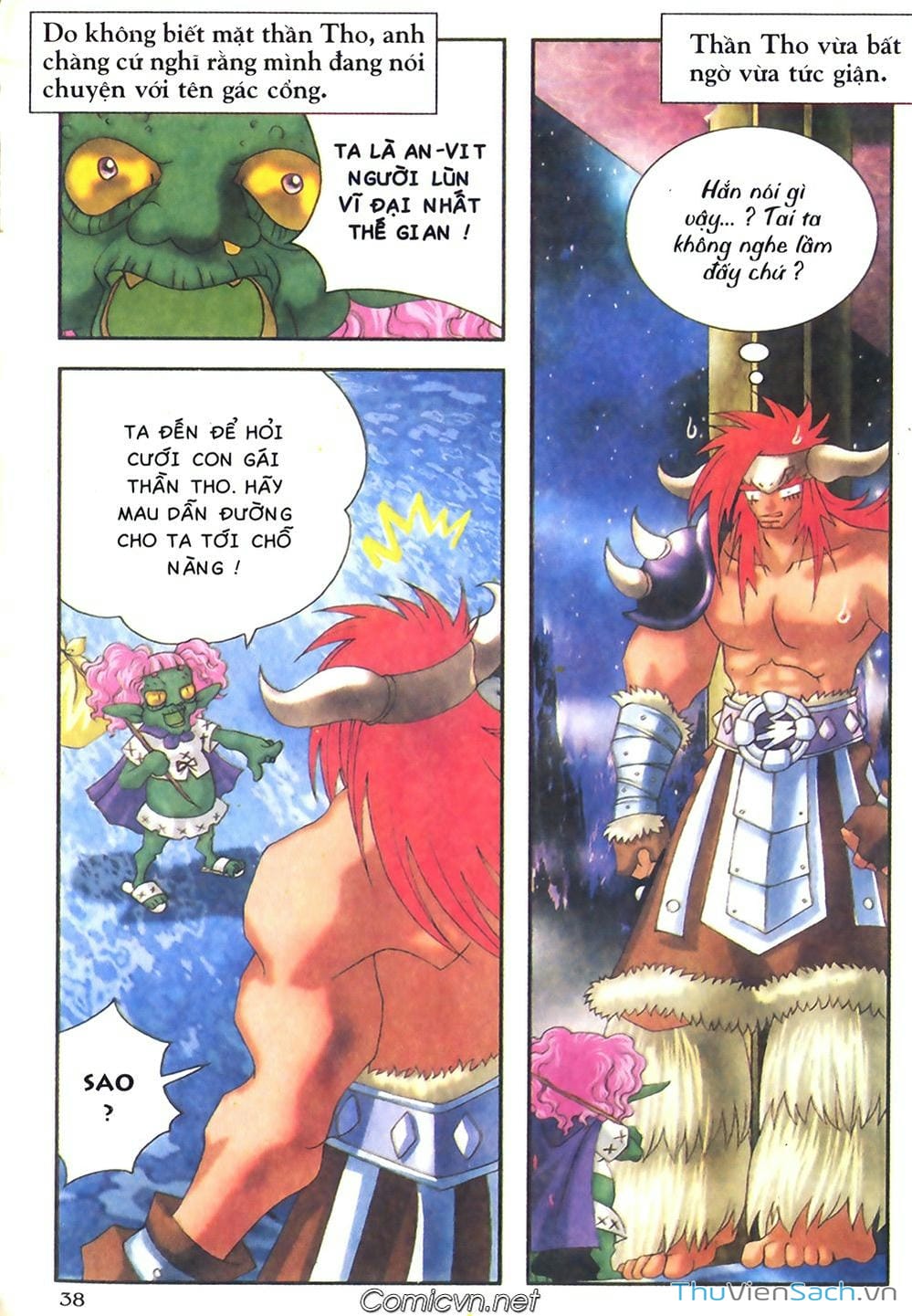 Truyện Tranh Thần Thoại Bắc Âu - Thế Giới Các Vị Thần trang 2