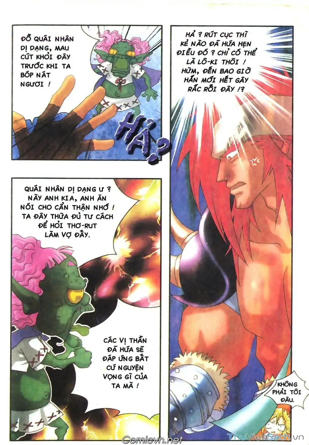 Truyện Tranh Thần Thoại Bắc Âu - Thế Giới Các Vị Thần trang 2