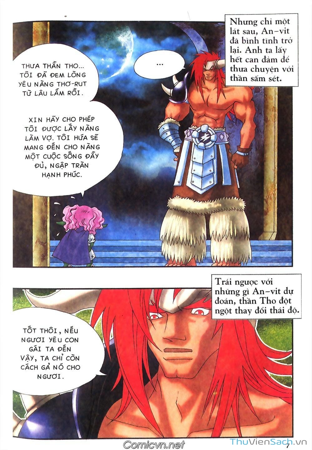 Truyện Tranh Thần Thoại Bắc Âu - Thế Giới Các Vị Thần trang 2