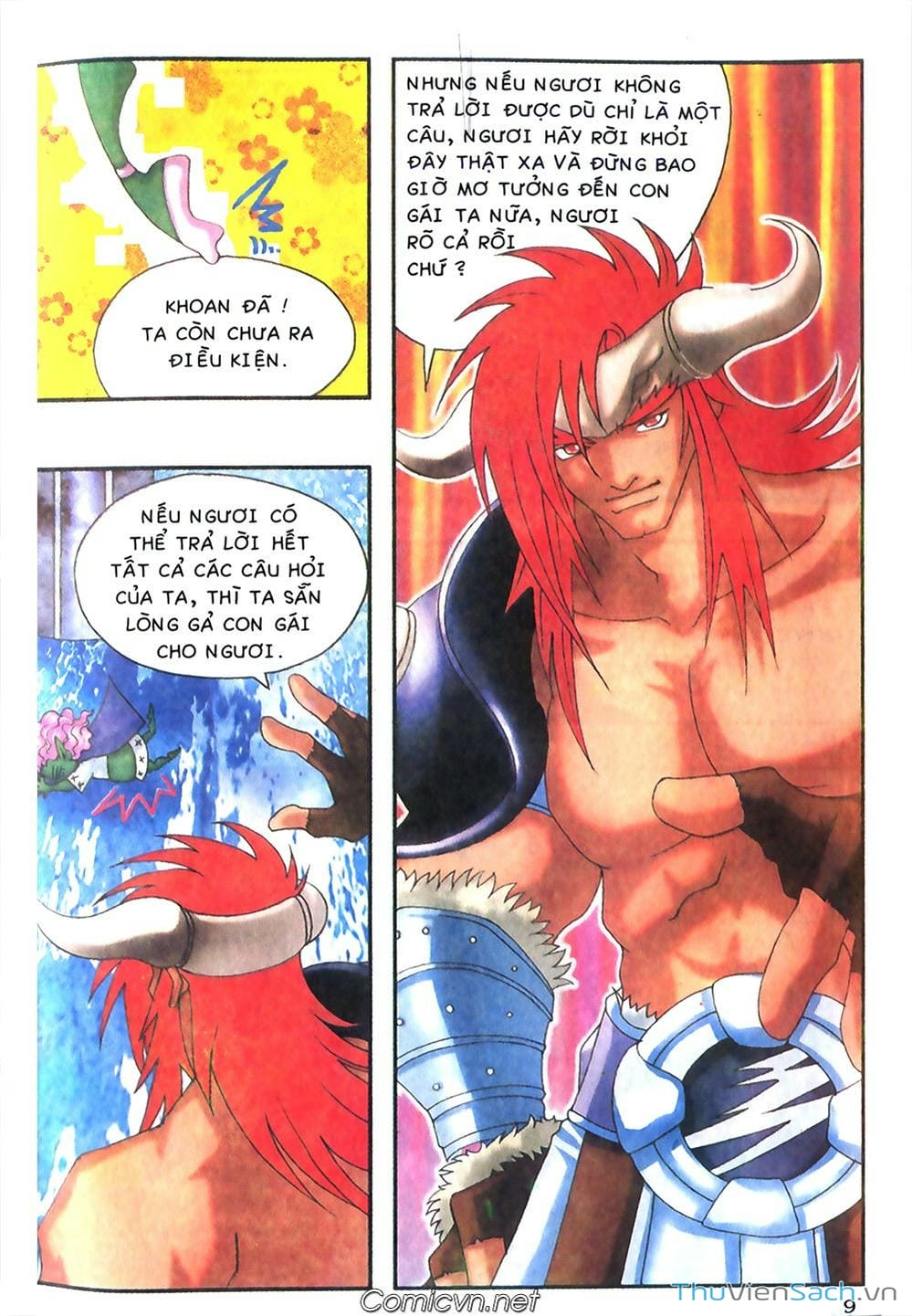 Truyện Tranh Thần Thoại Bắc Âu - Thế Giới Các Vị Thần trang 2