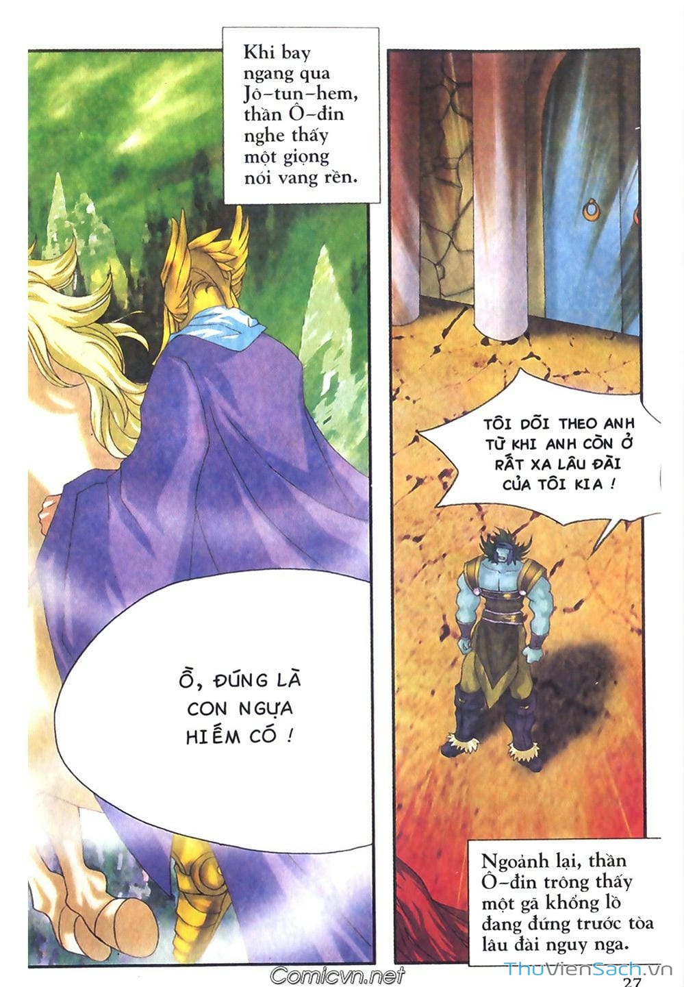 Truyện Tranh Thần Thoại Bắc Âu - Thế Giới Các Vị Thần trang 2