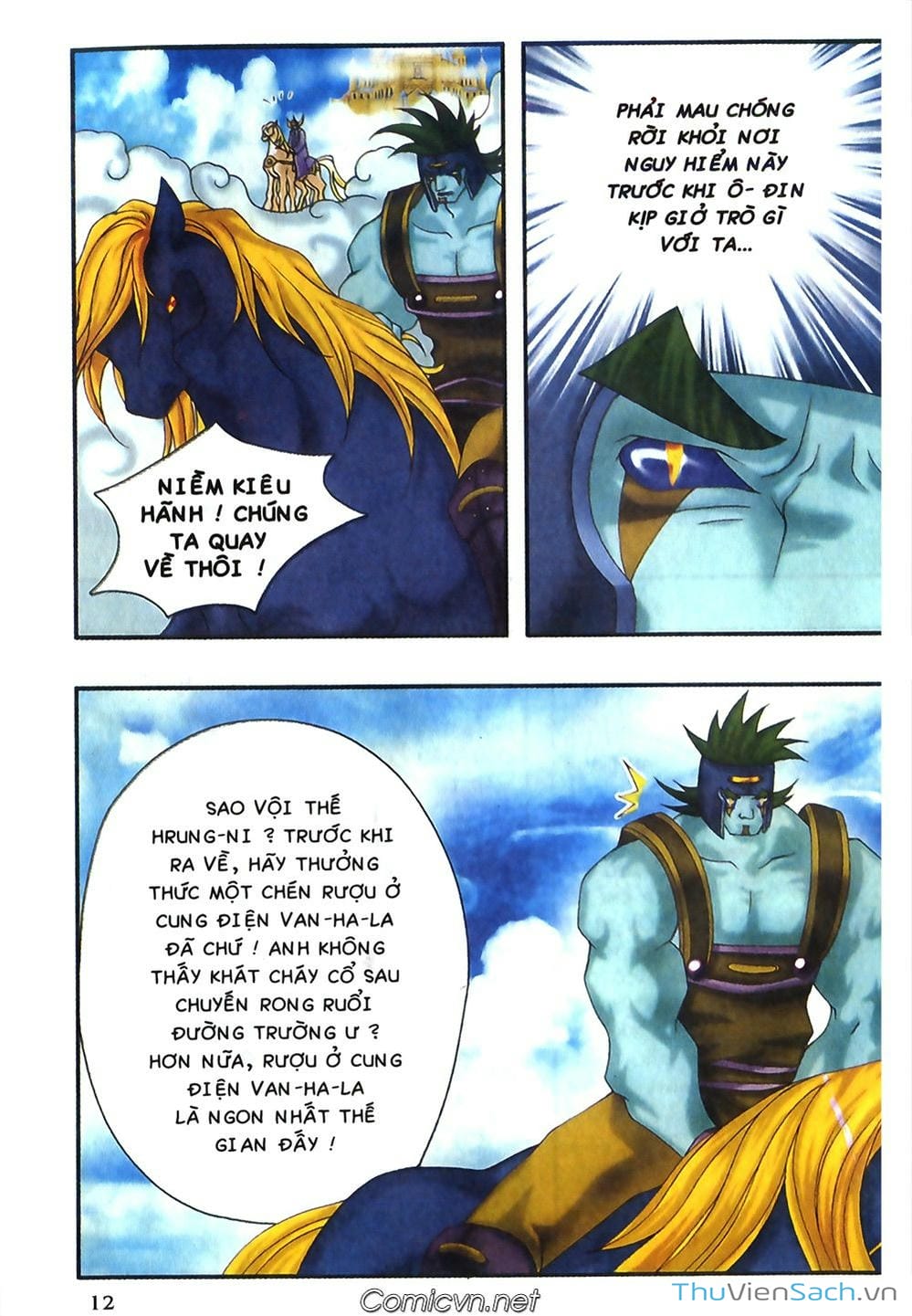 Truyện Tranh Thần Thoại Bắc Âu - Thế Giới Các Vị Thần trang 2