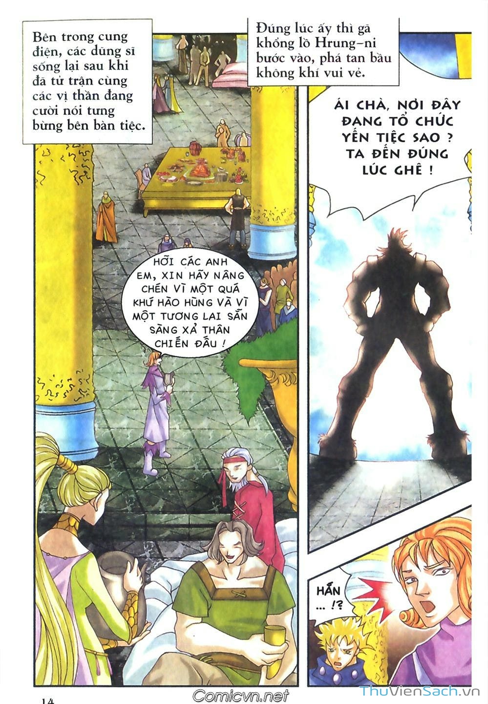 Truyện Tranh Thần Thoại Bắc Âu - Thế Giới Các Vị Thần trang 2