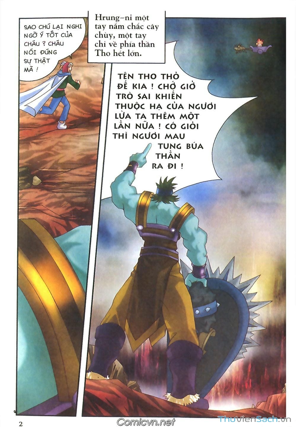Truyện Tranh Thần Thoại Bắc Âu - Thế Giới Các Vị Thần trang 2