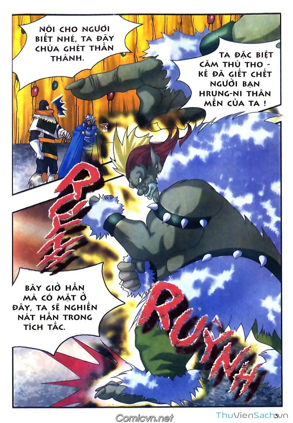 Truyện Tranh Thần Thoại Bắc Âu - Thế Giới Các Vị Thần trang 2