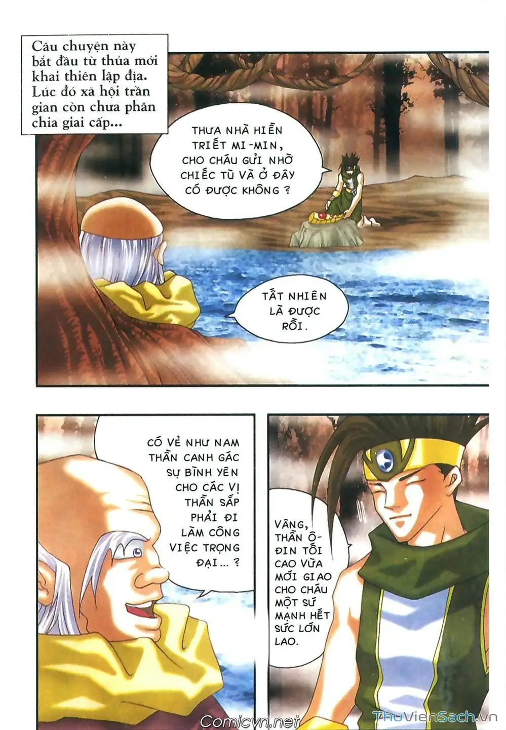 Truyện Tranh Thần Thoại Bắc Âu - Thế Giới Các Vị Thần trang 2