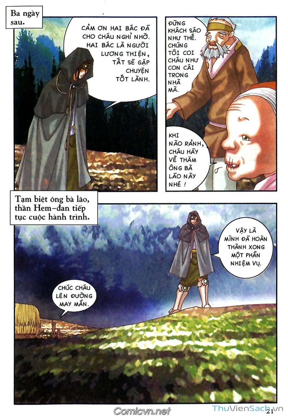 Truyện Tranh Thần Thoại Bắc Âu - Thế Giới Các Vị Thần trang 2