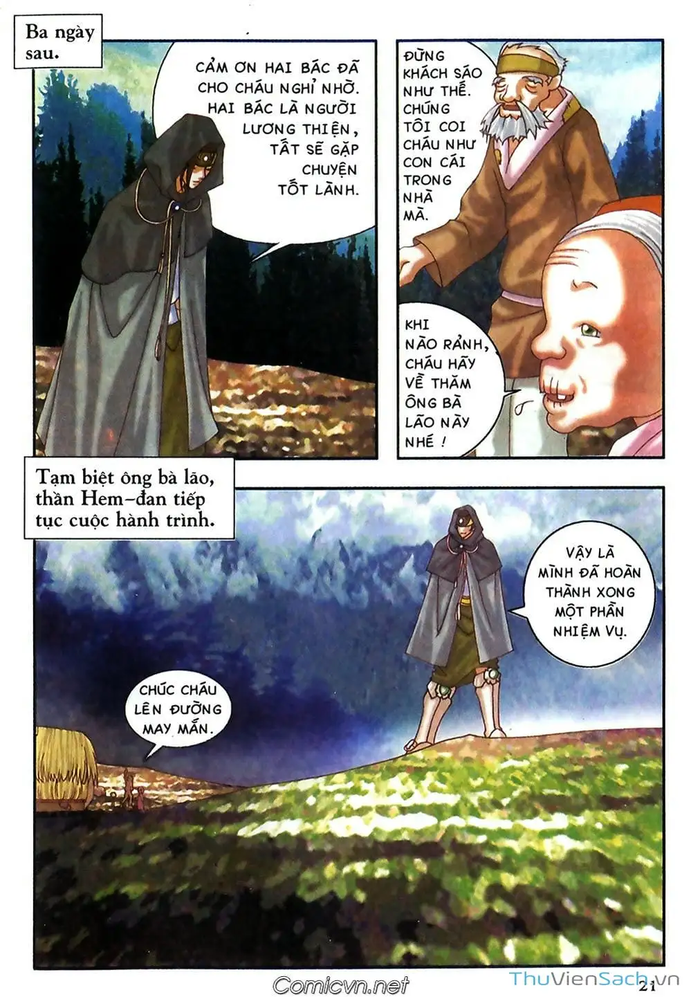 Truyện Tranh Thần Thoại Bắc Âu - Thế Giới Các Vị Thần trang 2