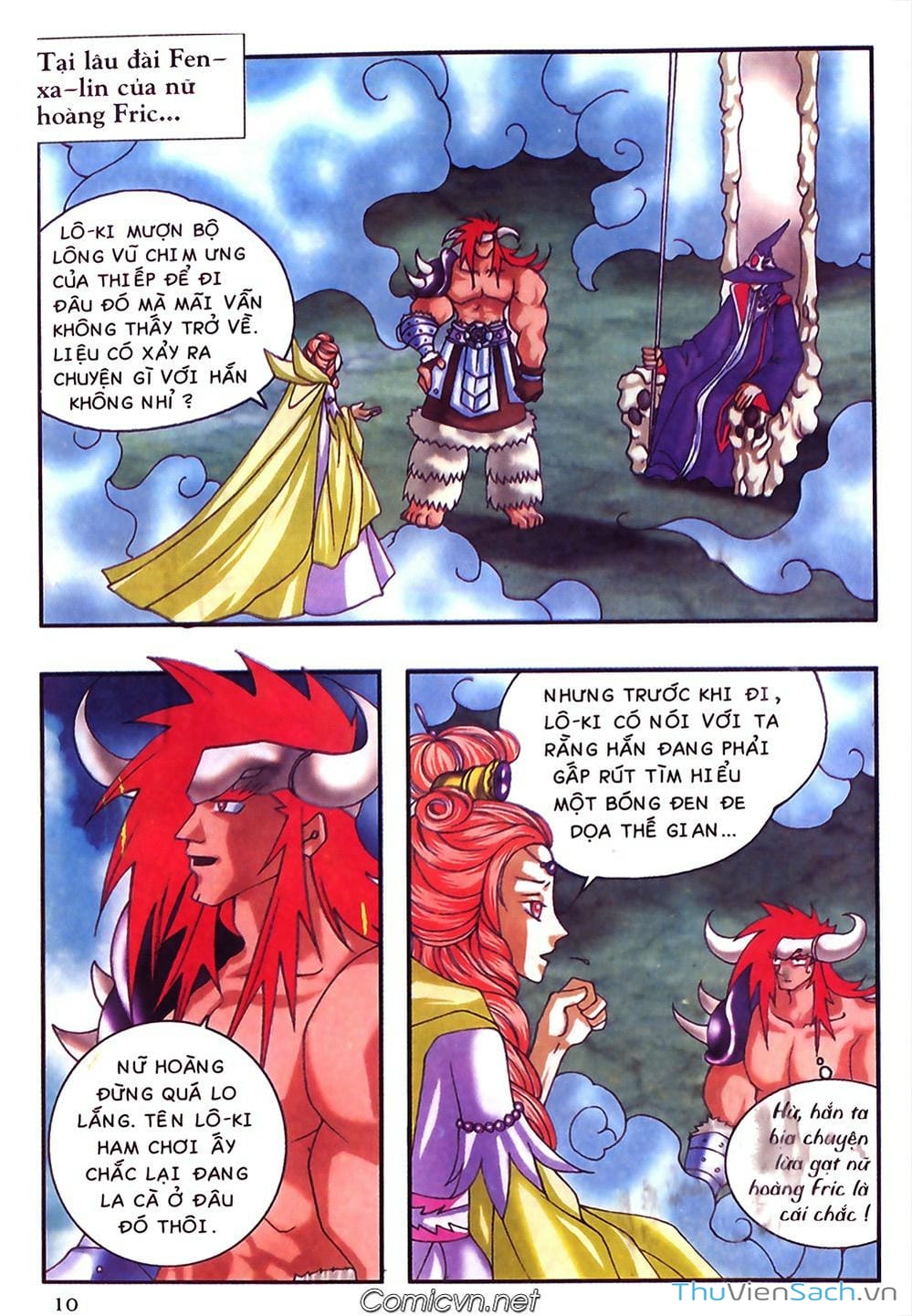 Truyện Tranh Thần Thoại Bắc Âu - Thế Giới Các Vị Thần trang 2