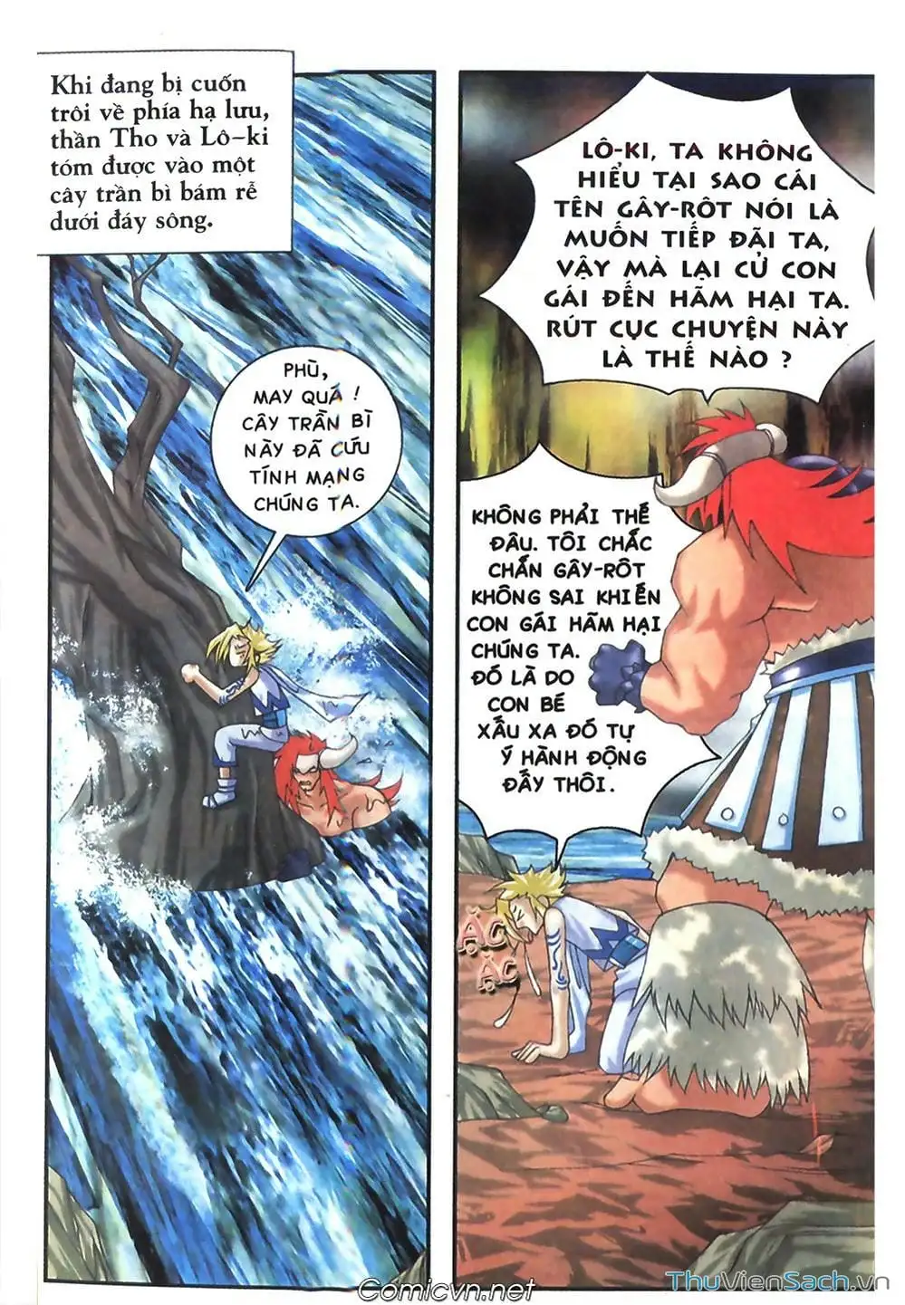 Truyện Tranh Thần Thoại Bắc Âu - Thế Giới Các Vị Thần trang 2