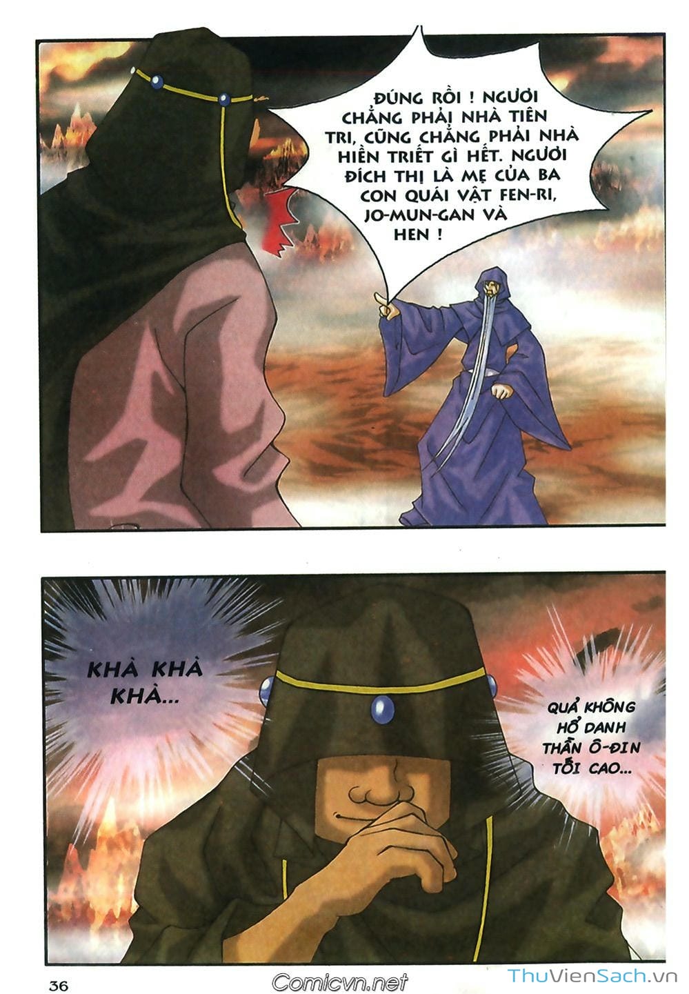Truyện Tranh Thần Thoại Bắc Âu - Thế Giới Các Vị Thần trang 2