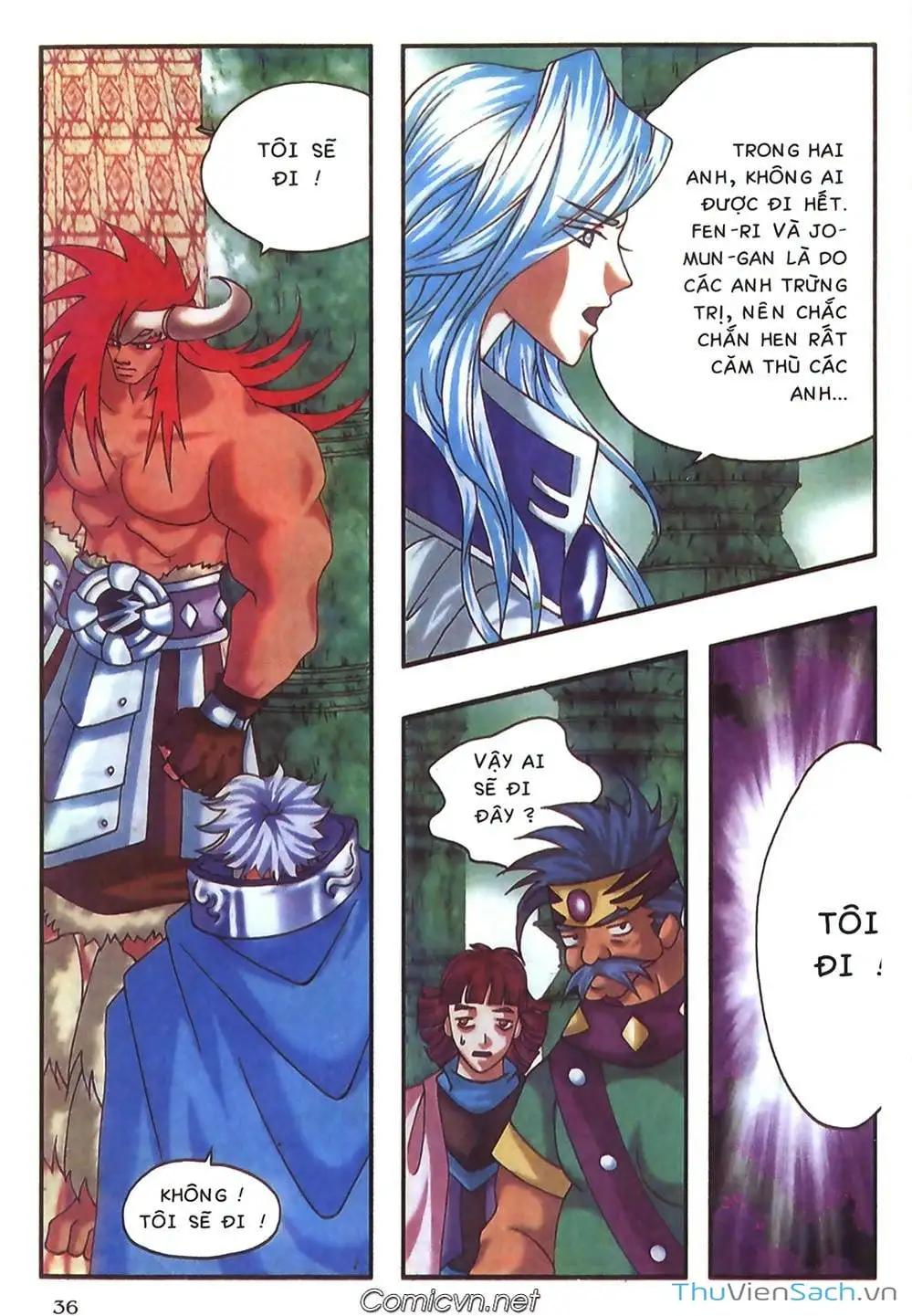 Truyện Tranh Thần Thoại Bắc Âu - Thế Giới Các Vị Thần trang 2