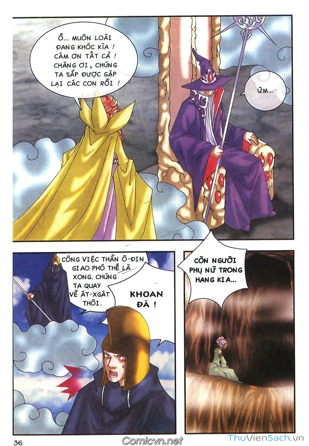 Truyện Tranh Thần Thoại Bắc Âu - Thế Giới Các Vị Thần trang 2