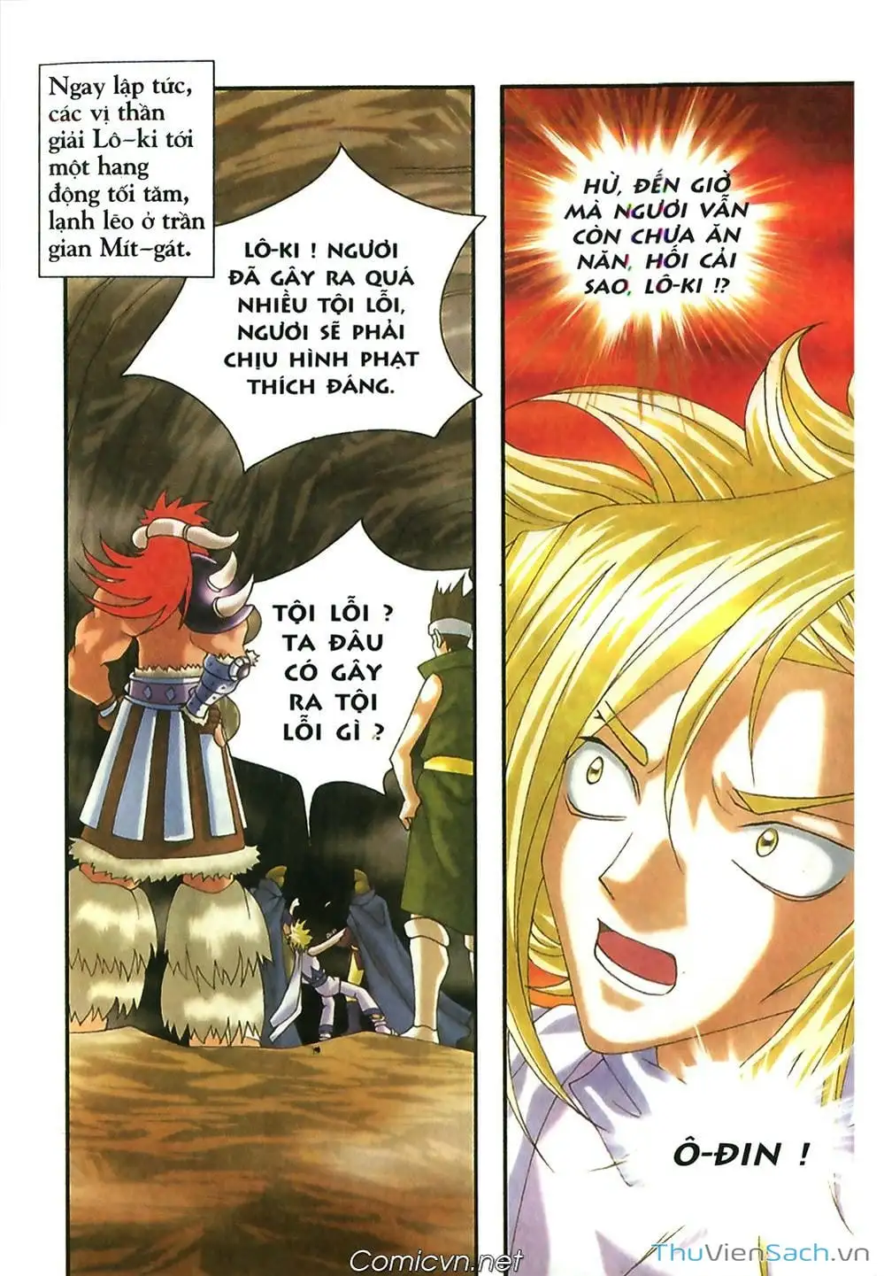 Truyện Tranh Thần Thoại Bắc Âu - Thế Giới Các Vị Thần trang 2