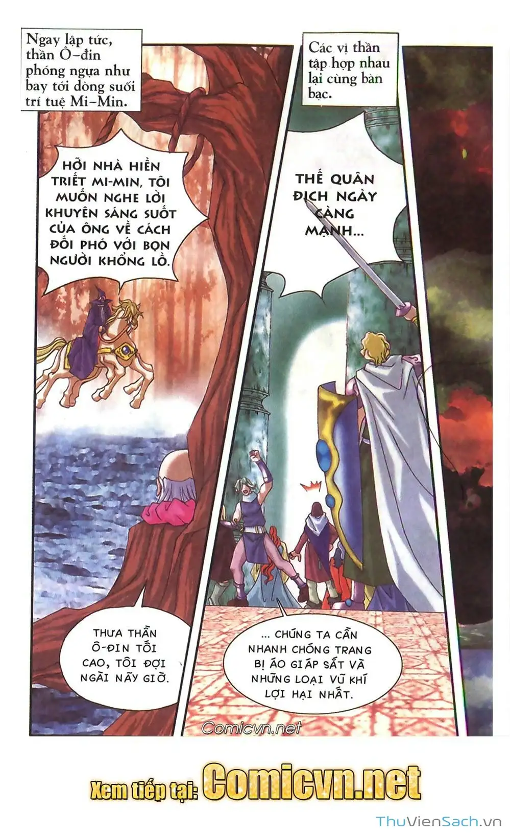 Truyện Tranh Thần Thoại Bắc Âu - Thế Giới Các Vị Thần trang 2