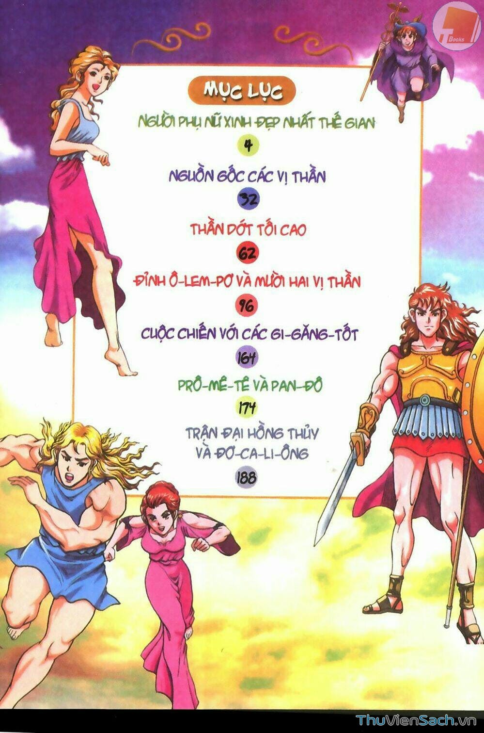 Truyện Tranh Thần Thoại Hy Lạp - Nguồn Gốc Các Vị Thần trang 2