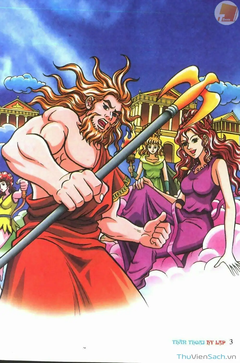 Truyện Tranh Thần Thoại Hy Lạp - Nguồn Gốc Các Vị Thần trang 3