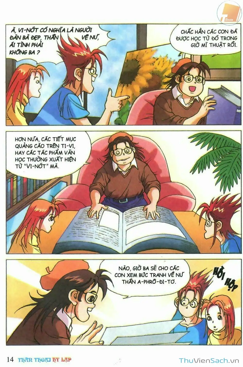 Truyện Tranh Thần Thoại Hy Lạp - Nguồn Gốc Các Vị Thần trang 3