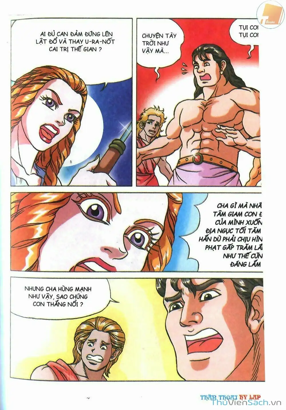 Truyện Tranh Thần Thoại Hy Lạp - Nguồn Gốc Các Vị Thần trang 3