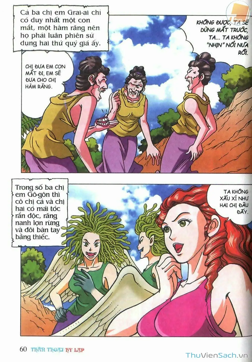 Truyện Tranh Thần Thoại Hy Lạp - Nguồn Gốc Các Vị Thần trang 3