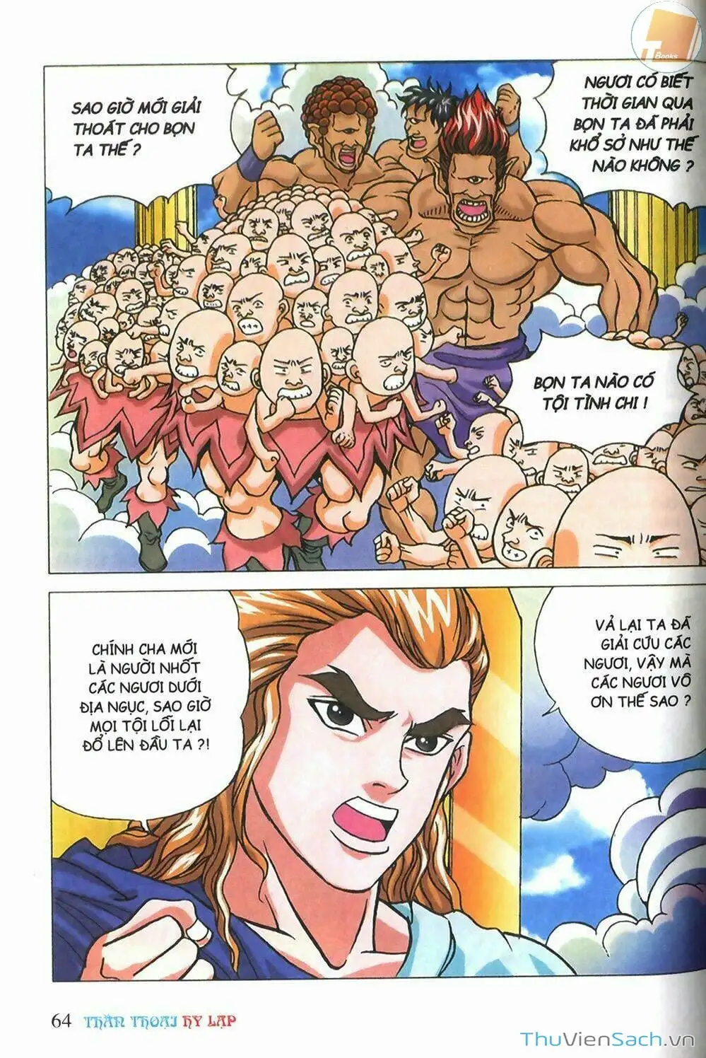 Truyện Tranh Thần Thoại Hy Lạp - Nguồn Gốc Các Vị Thần trang 3