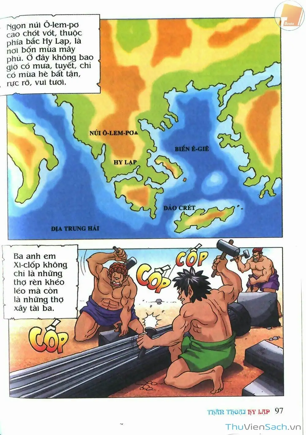 Truyện Tranh Thần Thoại Hy Lạp - Nguồn Gốc Các Vị Thần trang 3