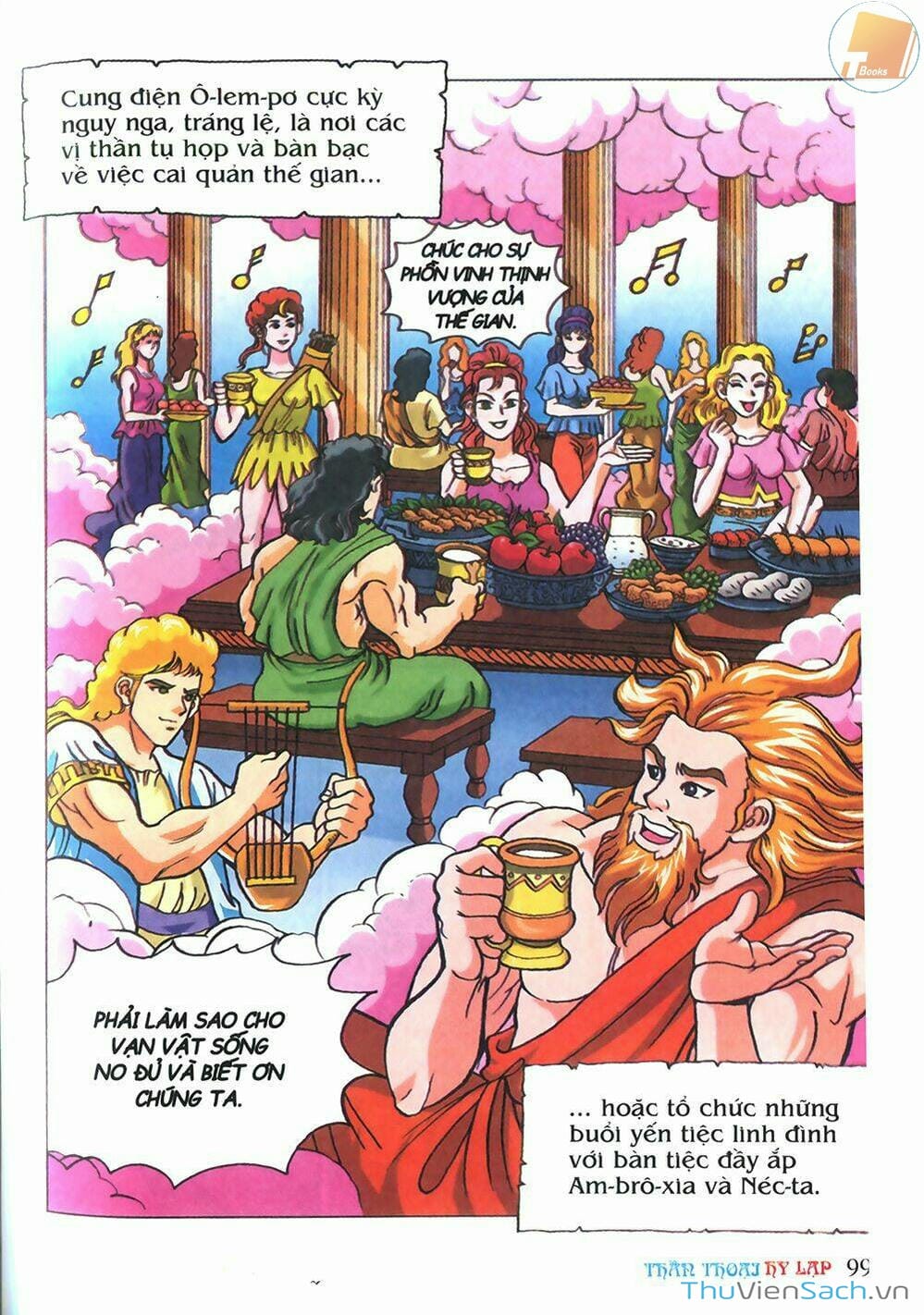 Truyện Tranh Thần Thoại Hy Lạp - Nguồn Gốc Các Vị Thần trang 3