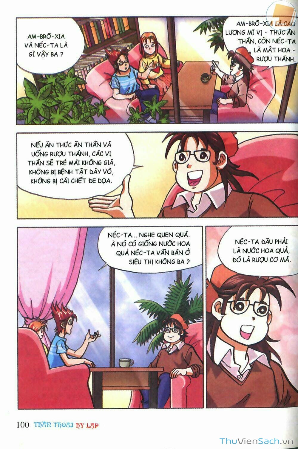 Truyện Tranh Thần Thoại Hy Lạp - Nguồn Gốc Các Vị Thần trang 3