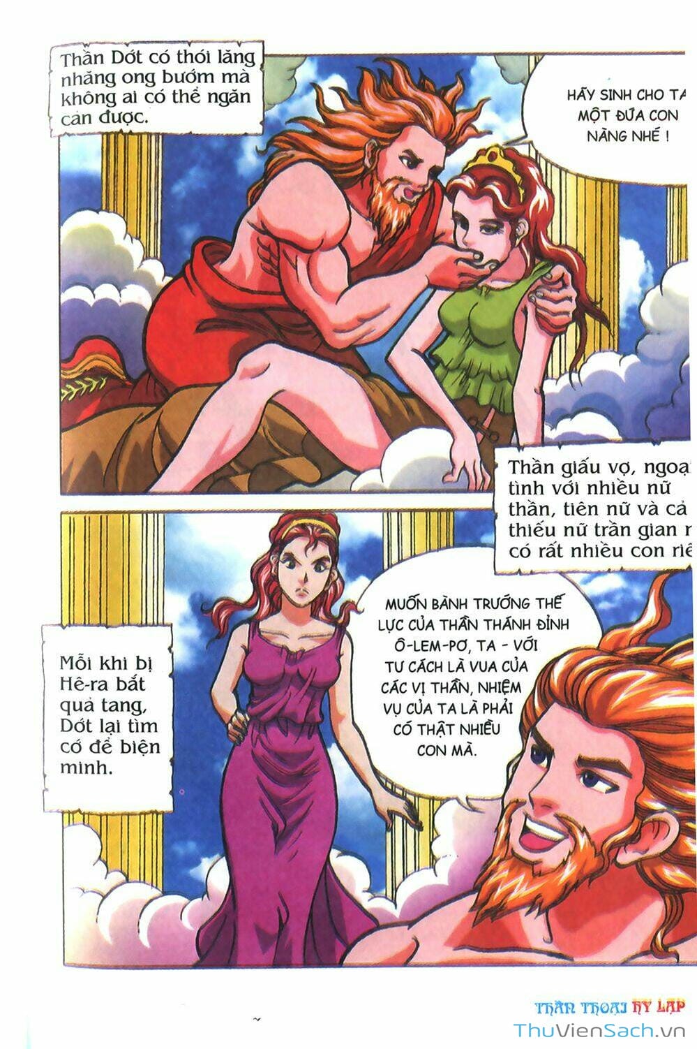 Truyện Tranh Thần Thoại Hy Lạp - Nguồn Gốc Các Vị Thần trang 3