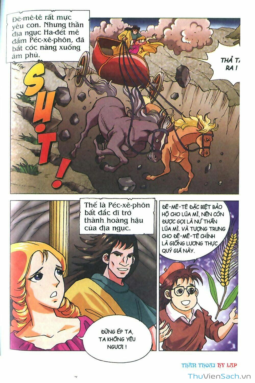 Truyện Tranh Thần Thoại Hy Lạp - Nguồn Gốc Các Vị Thần trang 3