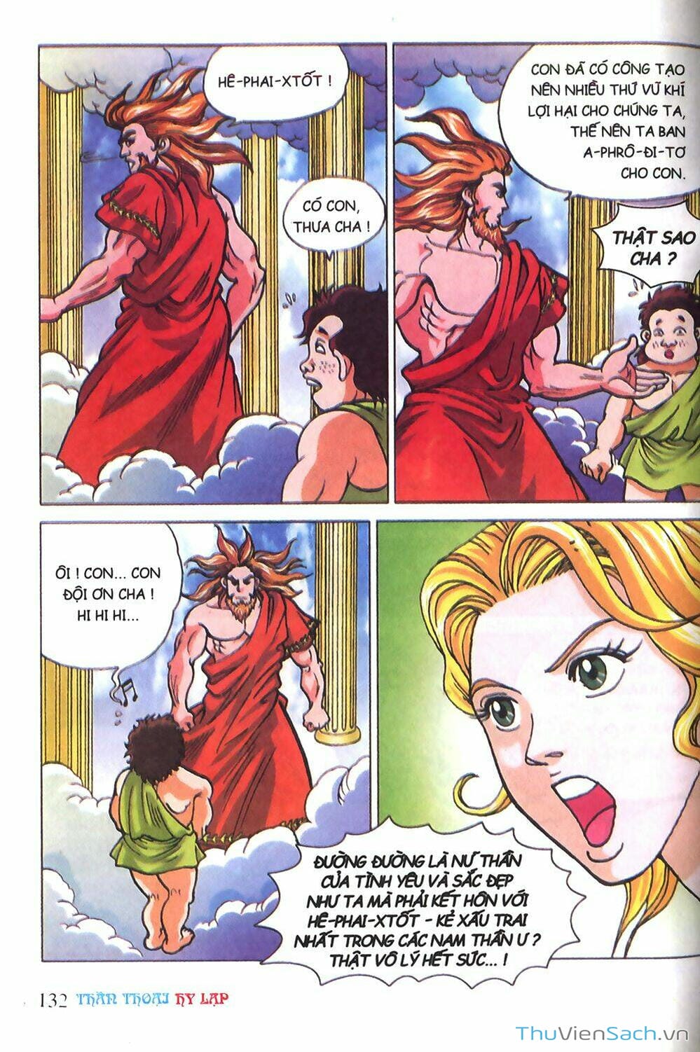 Truyện Tranh Thần Thoại Hy Lạp - Nguồn Gốc Các Vị Thần trang 3