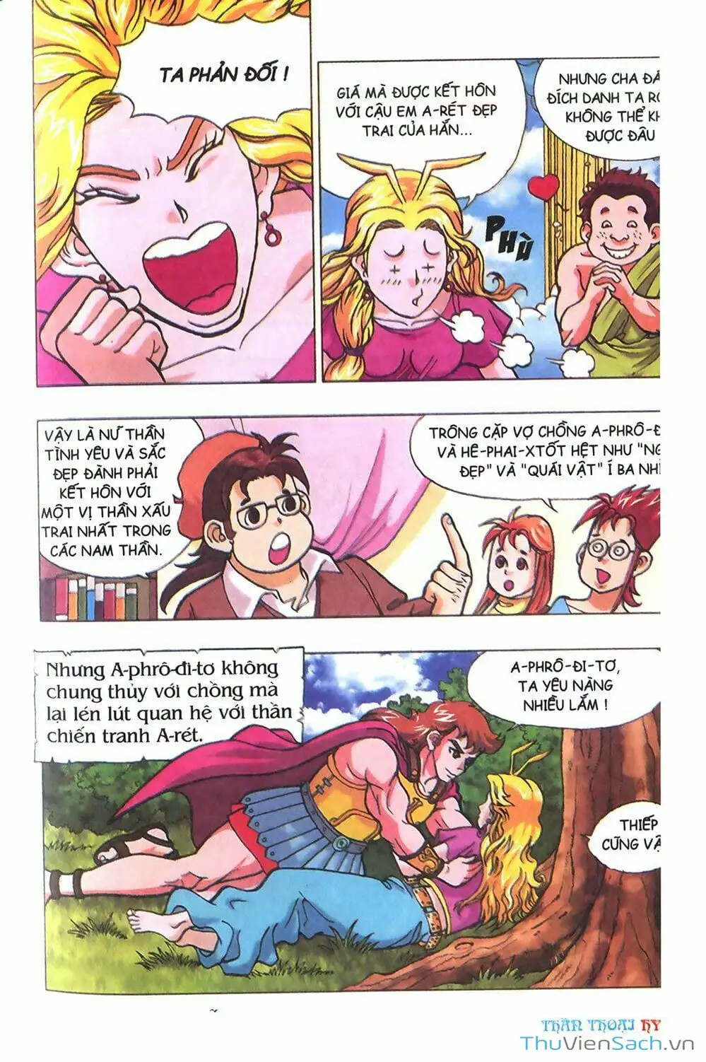 Truyện Tranh Thần Thoại Hy Lạp - Nguồn Gốc Các Vị Thần trang 3