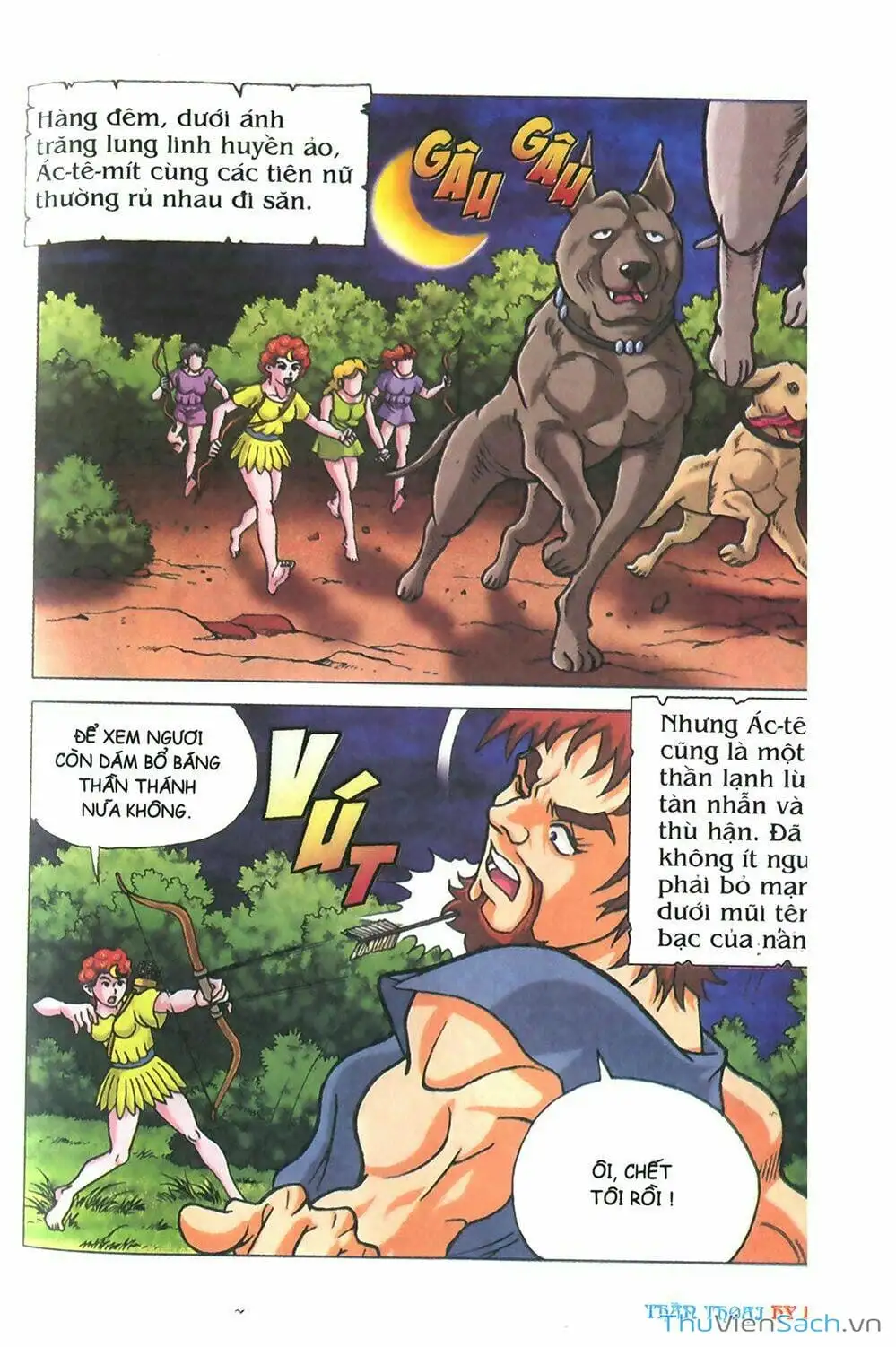 Truyện Tranh Thần Thoại Hy Lạp - Nguồn Gốc Các Vị Thần trang 3