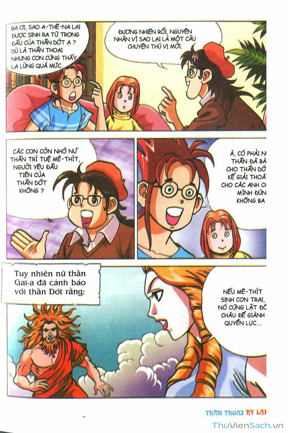 Truyện Tranh Thần Thoại Hy Lạp - Nguồn Gốc Các Vị Thần trang 3