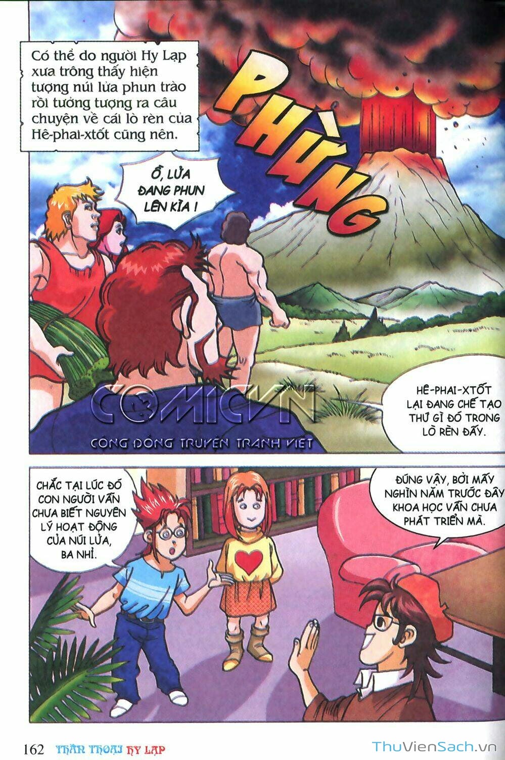 Truyện Tranh Thần Thoại Hy Lạp - Nguồn Gốc Các Vị Thần trang 3