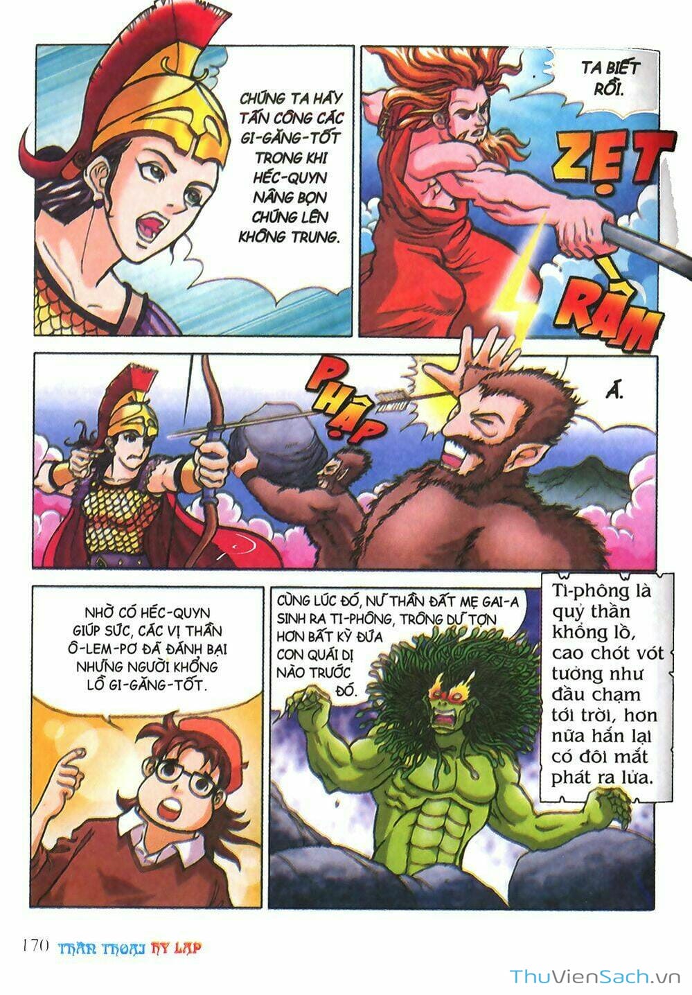 Truyện Tranh Thần Thoại Hy Lạp - Nguồn Gốc Các Vị Thần trang 3