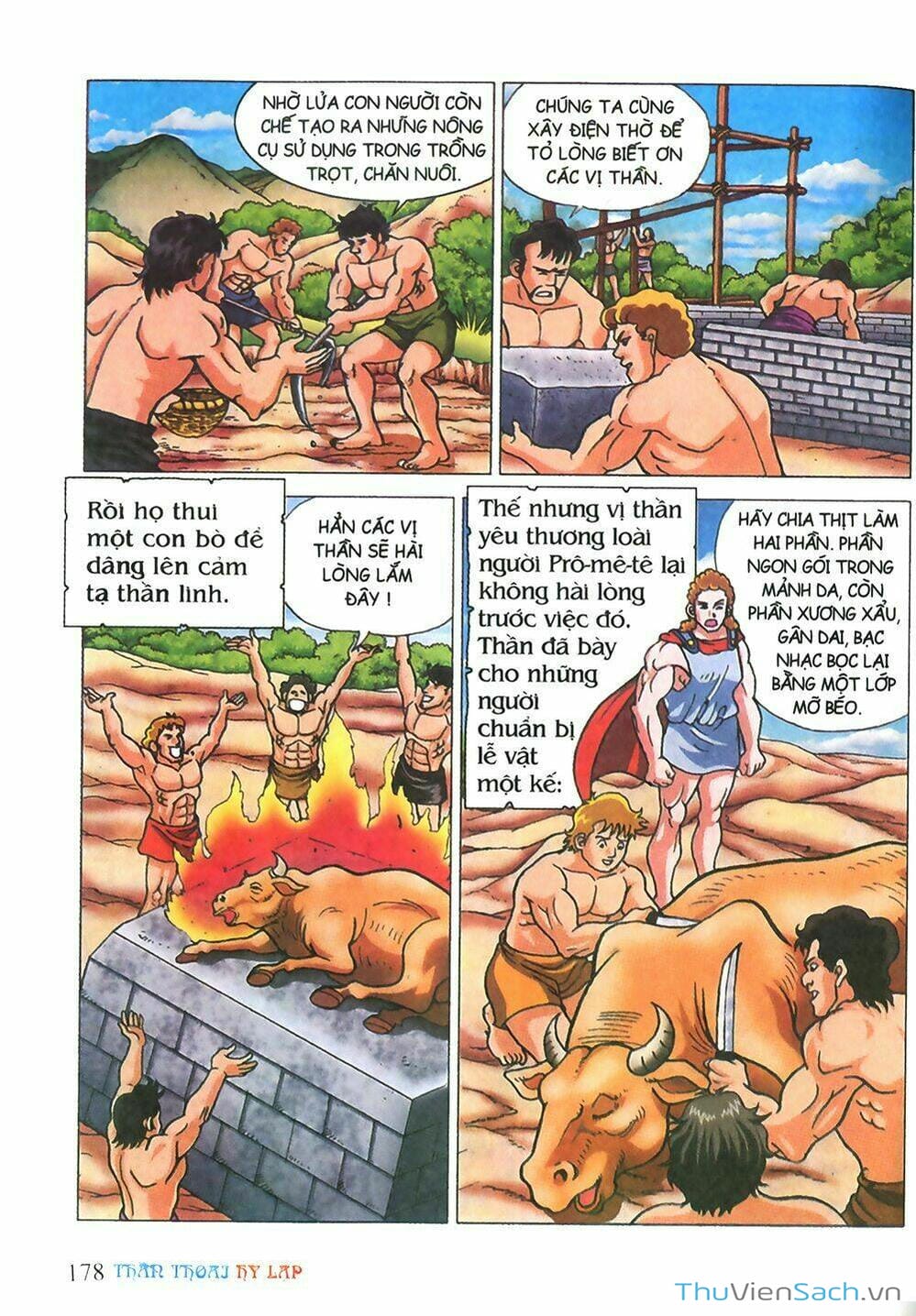 Truyện Tranh Thần Thoại Hy Lạp - Nguồn Gốc Các Vị Thần trang 3