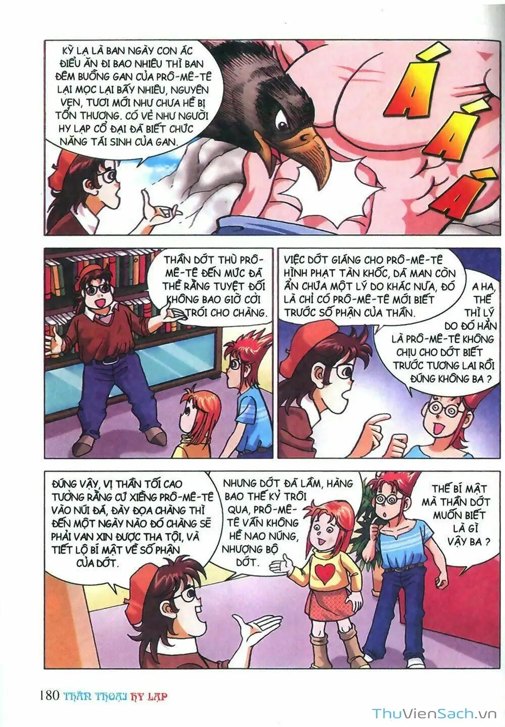 Truyện Tranh Thần Thoại Hy Lạp - Nguồn Gốc Các Vị Thần trang 3