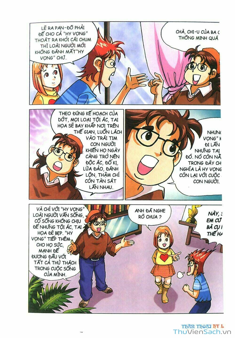 Truyện Tranh Thần Thoại Hy Lạp - Nguồn Gốc Các Vị Thần trang 3