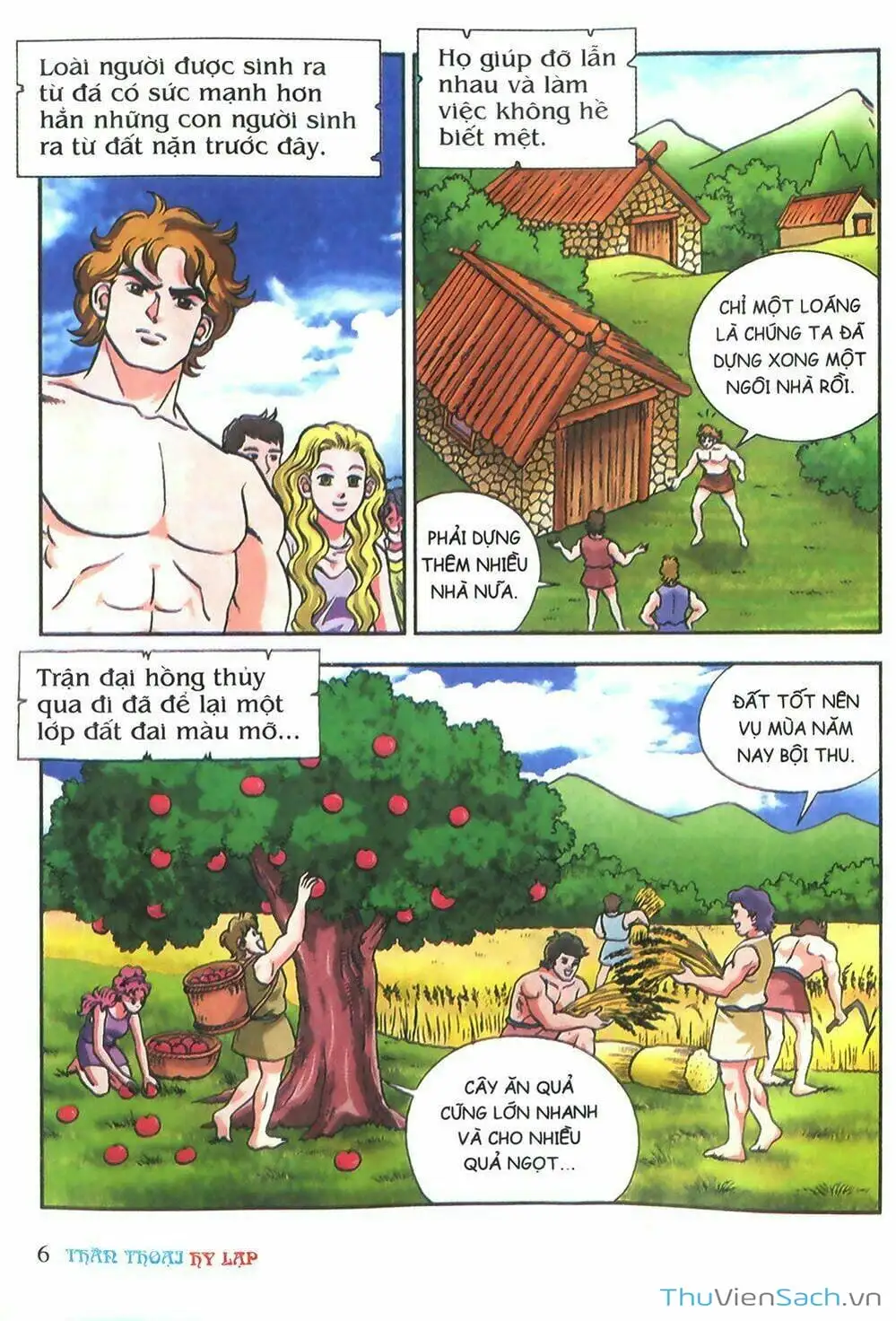 Truyện Tranh Thần Thoại Hy Lạp - Nguồn Gốc Các Vị Thần trang 3