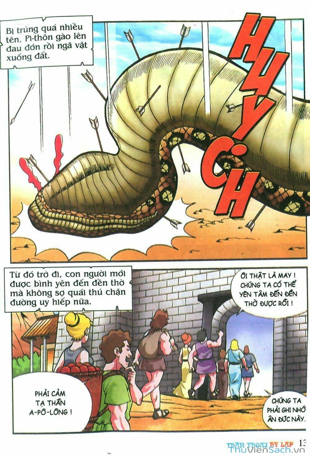 Truyện Tranh Thần Thoại Hy Lạp - Nguồn Gốc Các Vị Thần trang 3