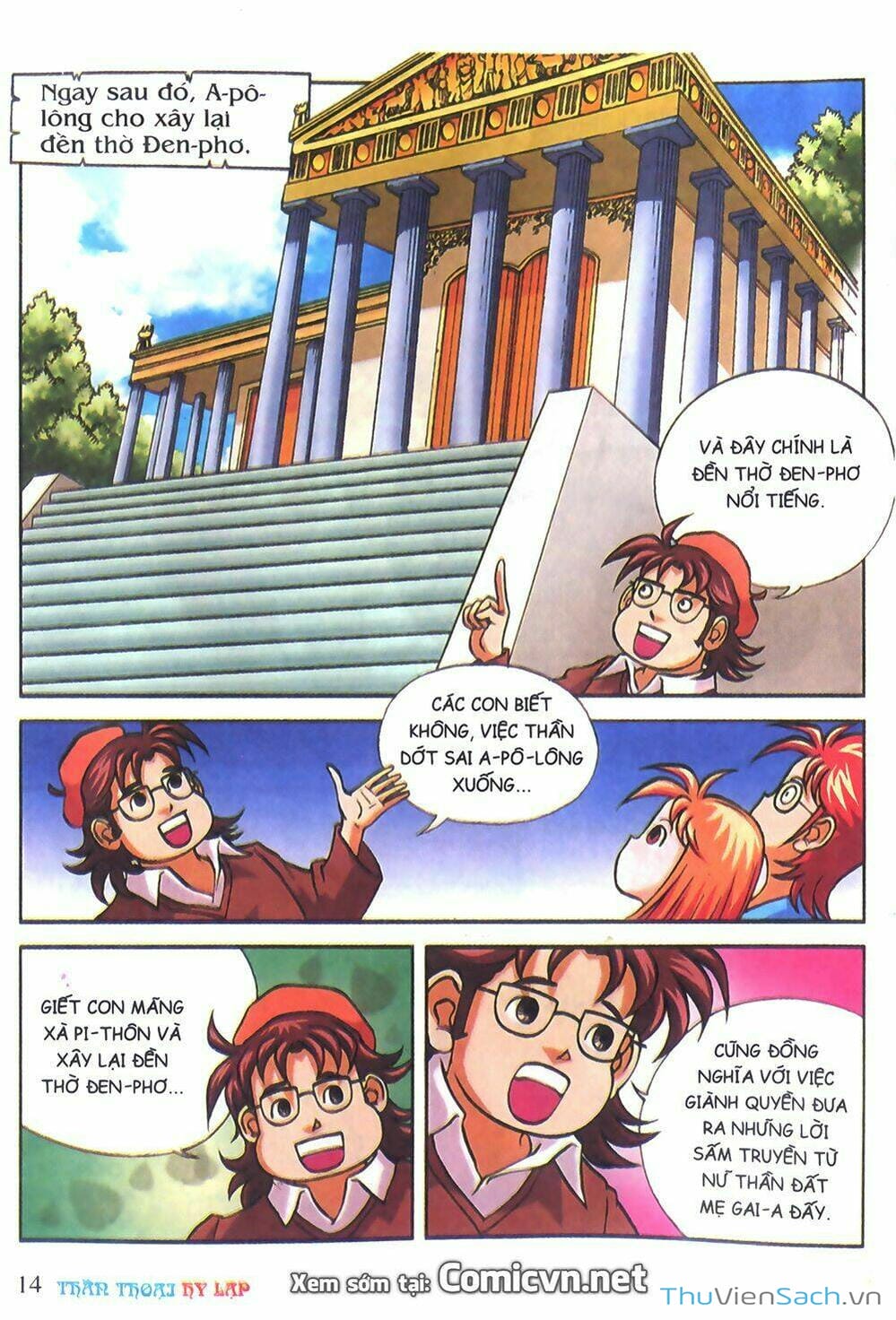 Truyện Tranh Thần Thoại Hy Lạp - Nguồn Gốc Các Vị Thần trang 3