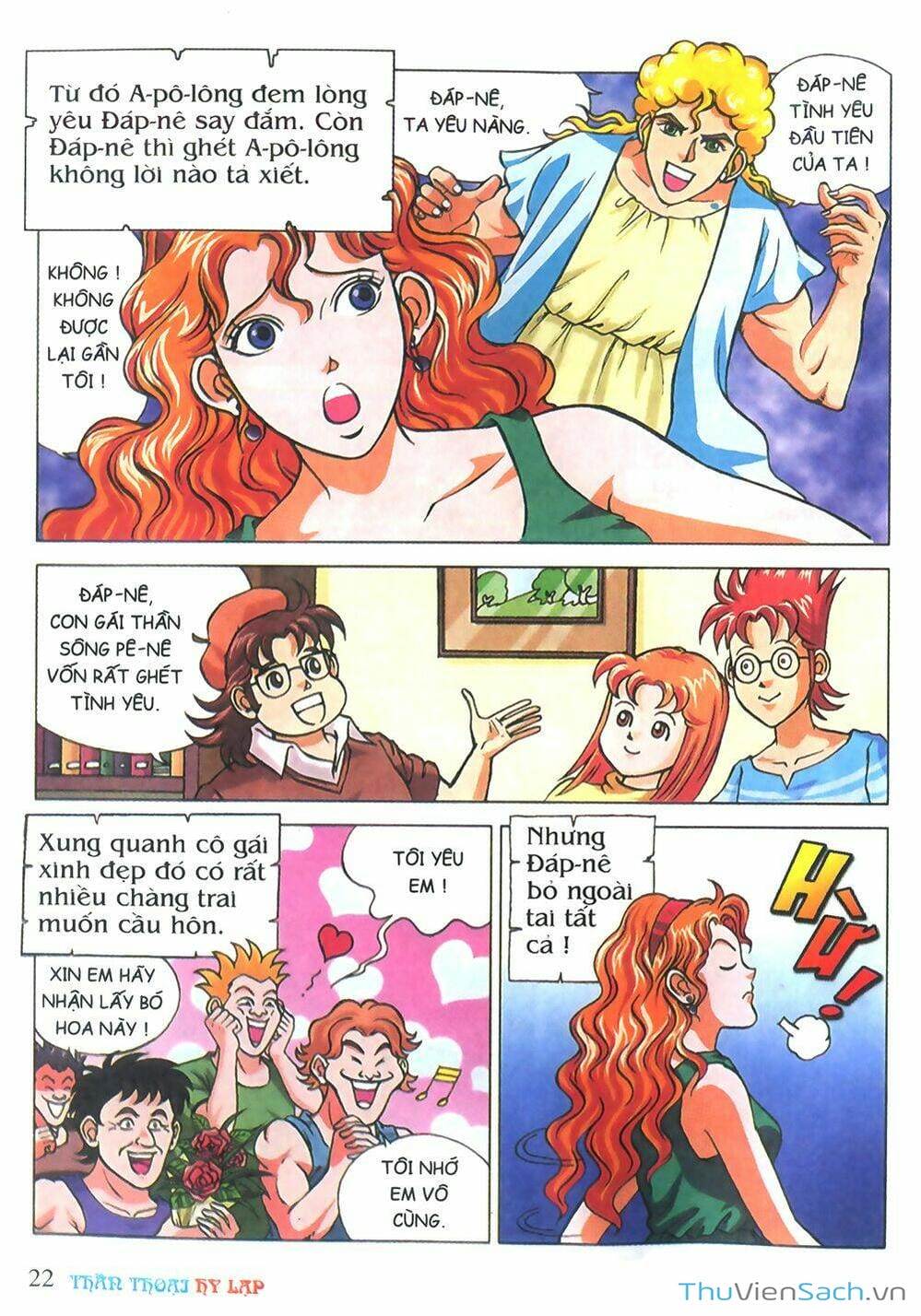 Truyện Tranh Thần Thoại Hy Lạp - Nguồn Gốc Các Vị Thần trang 3