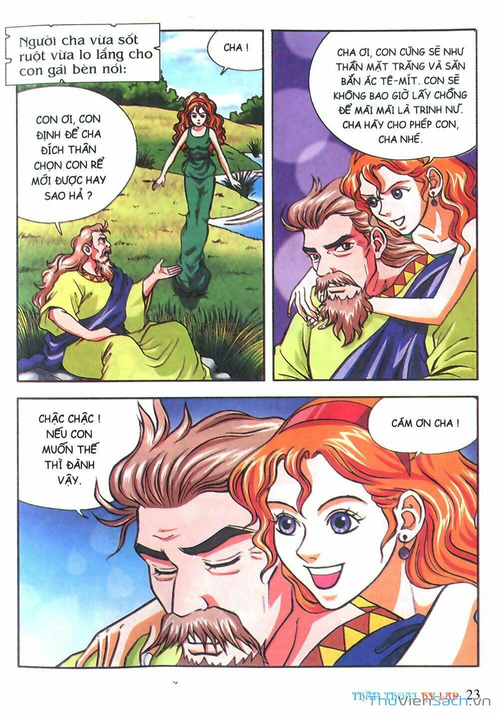 Truyện Tranh Thần Thoại Hy Lạp - Nguồn Gốc Các Vị Thần trang 3