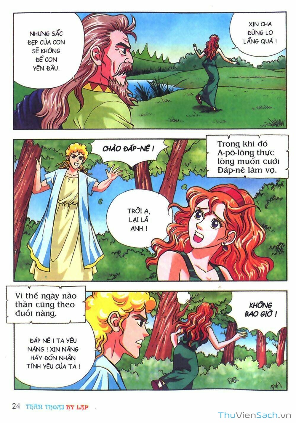 Truyện Tranh Thần Thoại Hy Lạp - Nguồn Gốc Các Vị Thần trang 3