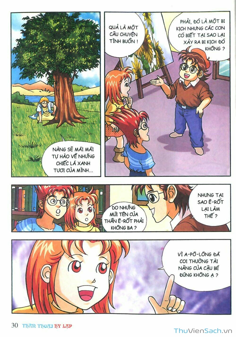 Truyện Tranh Thần Thoại Hy Lạp - Nguồn Gốc Các Vị Thần trang 3