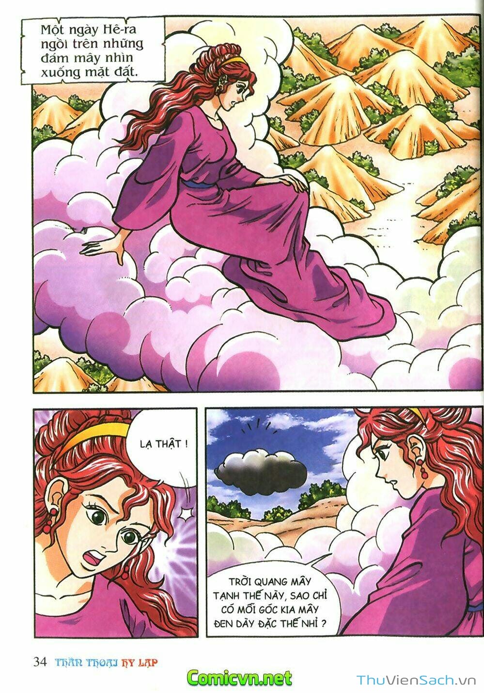 Truyện Tranh Thần Thoại Hy Lạp - Nguồn Gốc Các Vị Thần trang 3