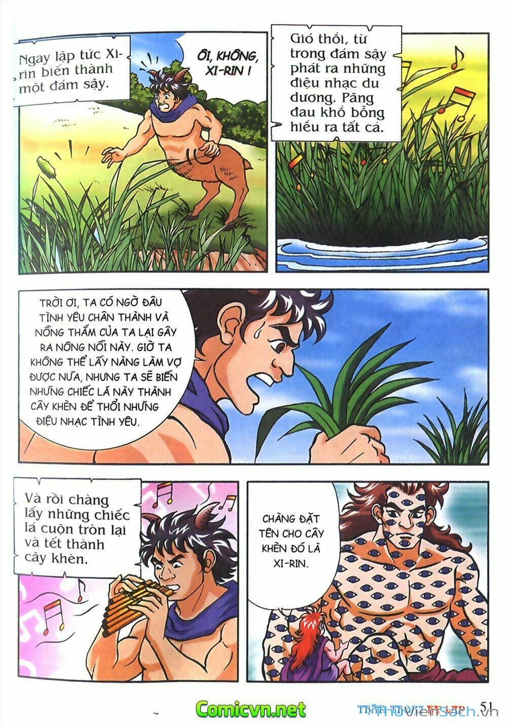 Truyện Tranh Thần Thoại Hy Lạp - Nguồn Gốc Các Vị Thần trang 3